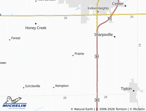 Mappa MICHELIN Prairie - ViaMichelin
