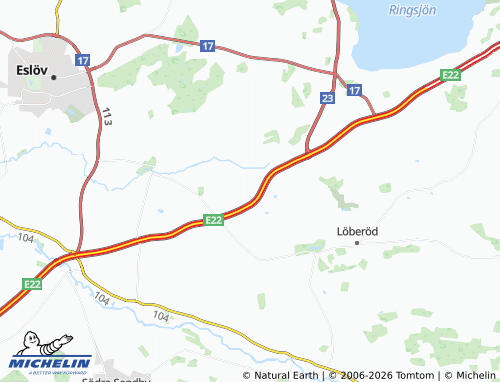 MICHELIN Hurva map - ViaMichelin