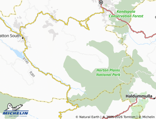 Mappa MICHELIN Agarapathana - ViaMichelin