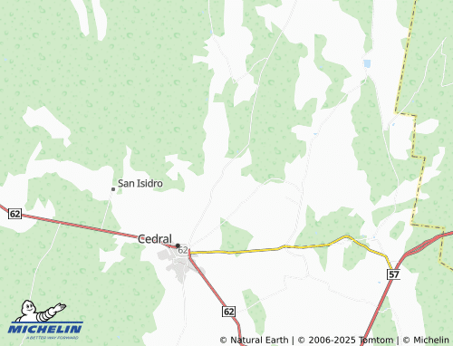 MICHELIN Cerro de Flores map - ViaMichelin