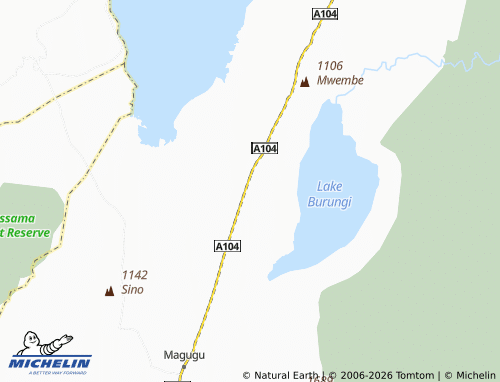 Mapa MICHELIN Madukani - ViaMichelin