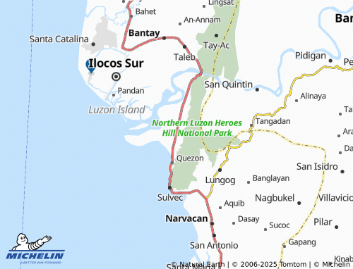 Mapa MICHELIN Quirino - ViaMichelin