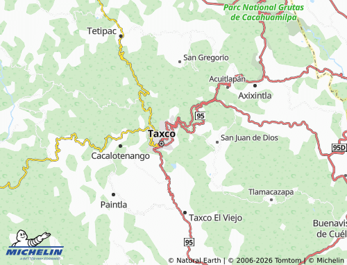 Mappa MICHELIN Vicente Guerrero - ViaMichelin