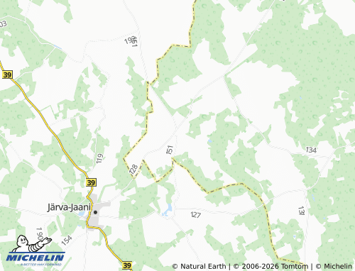 Carte MICHELIN Võhmuta - ViaMichelin