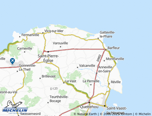 MICHELIN Tronville map - ViaMichelin