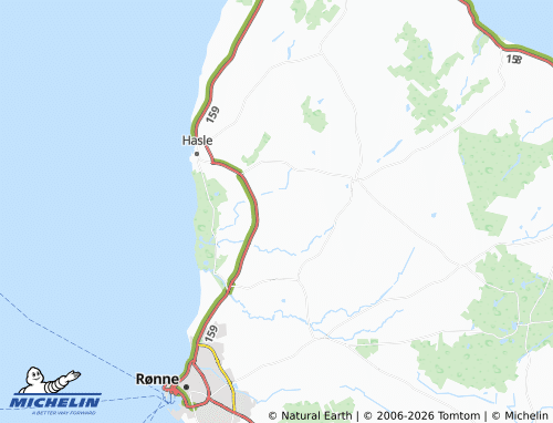 Mappa MICHELIN Tornbygård - ViaMichelin