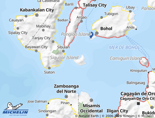 MICHELIN Siquijor map - ViaMichelin