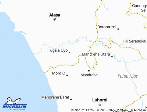 MICHELIN Siwawo map - ViaMichelin