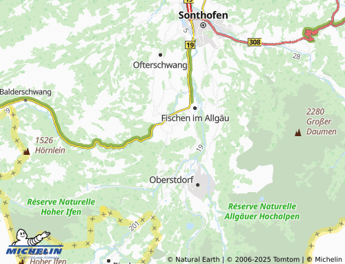 MICHELIN-Landkarte Niederdorf - ViaMichelin