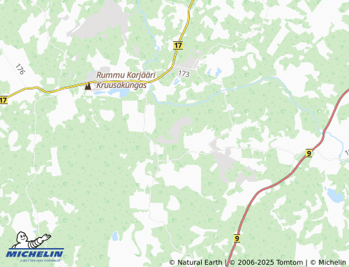 MICHELIN Kibuna map - ViaMichelin