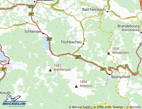 Mapa MICHELIN Aurach - ViaMichelin