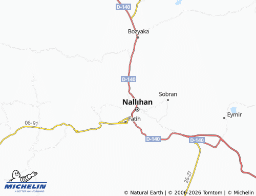 MICHELIN Akdere map - ViaMichelin
