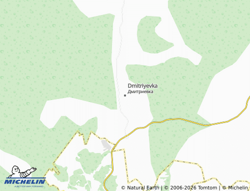 MICHELIN-Landkarte Dmitriyevka - ViaMichelin