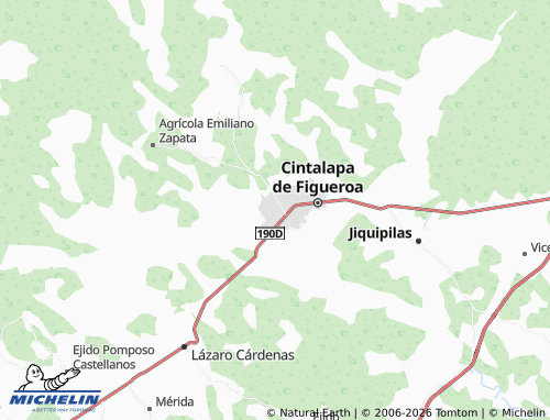 MICHELIN Unión Campesina map - ViaMichelin