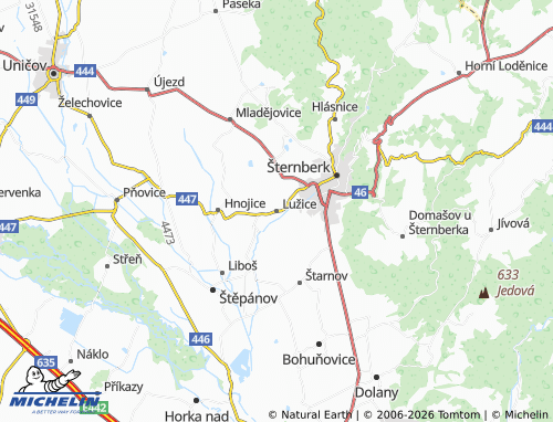 Mappa MICHELIN Lužice - ViaMichelin