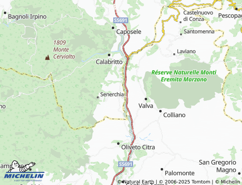 Mappa MICHELIN Quaglietta - ViaMichelin