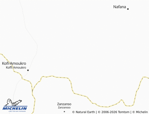 MICHELIN-Landkarte Faramoukro - ViaMichelin