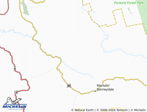Mapa MICHELIN Mangaokewa - ViaMichelin