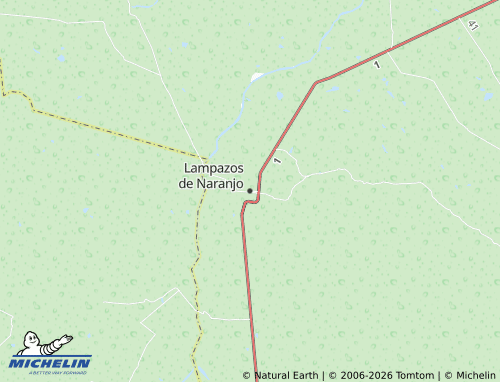 Mappa MICHELIN Lampazos de Naranjo - ViaMichelin