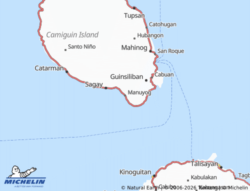MICHELIN Manuyog map - ViaMichelin