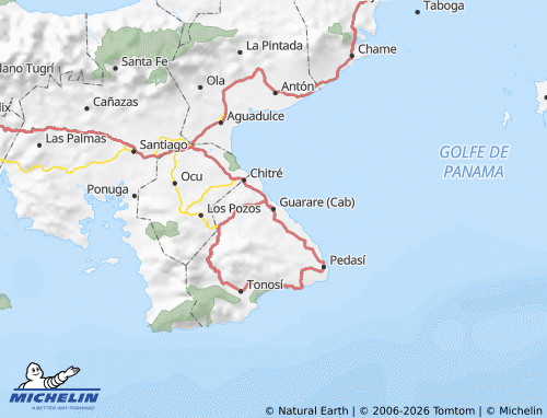 MICHELIN Guarare map - ViaMichelin