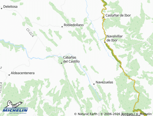 MICHELIN Roturas map - ViaMichelin