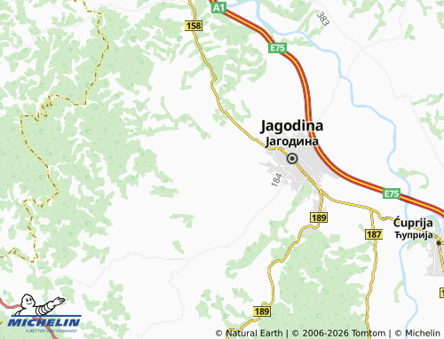 Carte MICHELIN Deonica - ViaMichelin