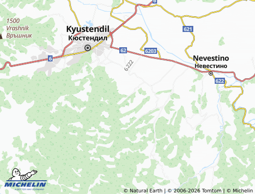 MICHELIN Lelintsi map - ViaMichelin