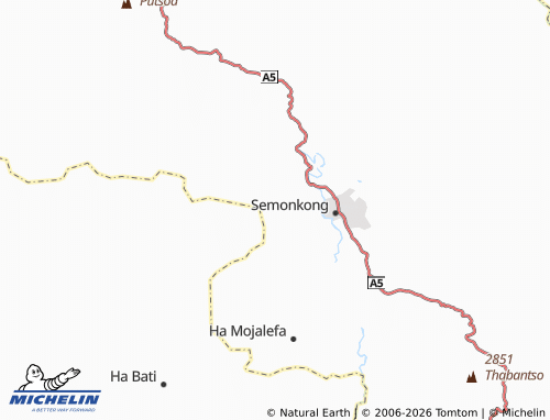 Mapa MICHELIN Ha Lesala - ViaMichelin