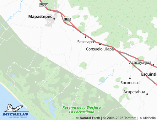 Mapa MICHELIN Ejido Nicolás Bravo I - ViaMichelin