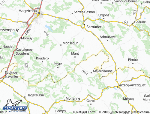 Mappa MICHELIN Mant - ViaMichelin