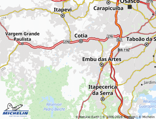 Mapa MICHELIN Jardim dos Ipes - ViaMichelin