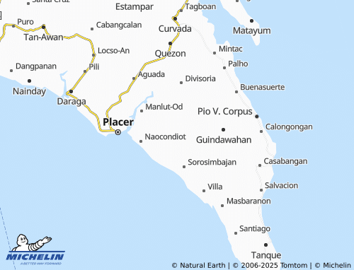 MICHELIN Esperanza map - ViaMichelin