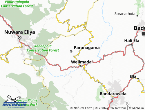 Mappa MICHELIN Ambagasdowa1 - ViaMichelin