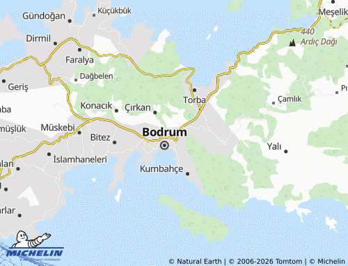 MICHELIN Yokuşbaşı map - ViaMichelin