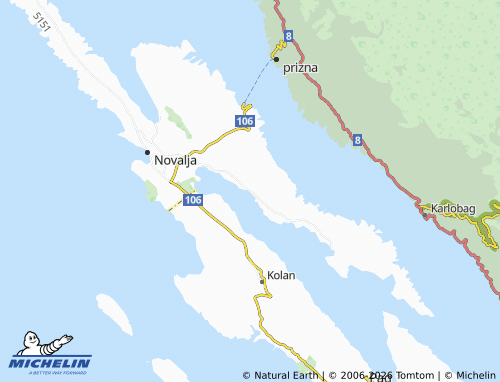 Mapa MICHELIN Vidalići - ViaMichelin
