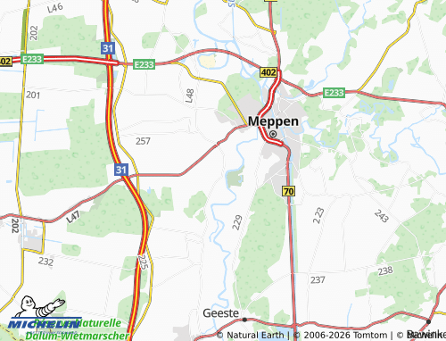 MICHELIN Rühle map - ViaMichelin