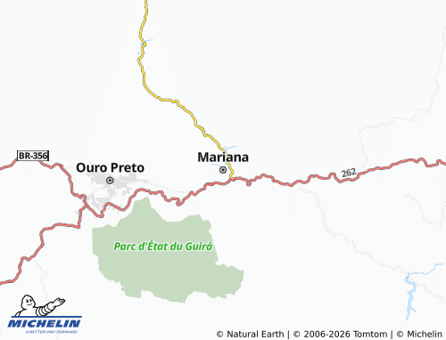 MICHELIN Mariana map - ViaMichelin