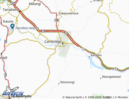 Mapa MICHELIN Leamington - ViaMichelin