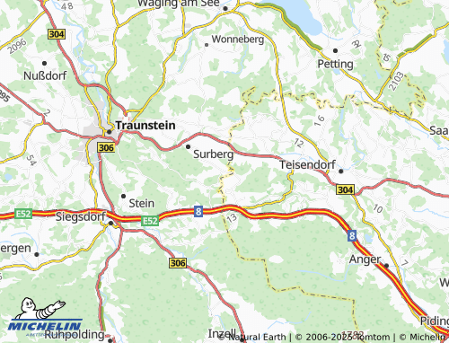MICHELIN-Landkarte Lehen in Surberg - ViaMichelin