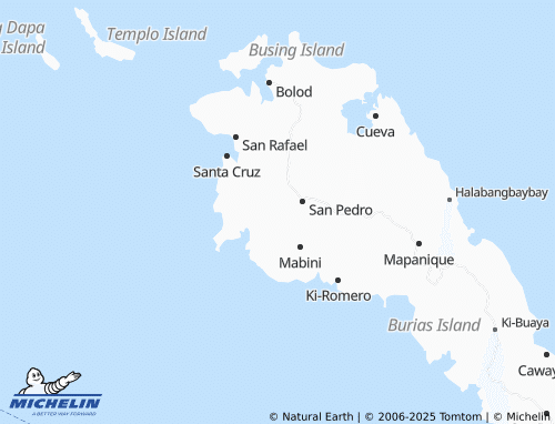 MICHELIN Mabuhay map - ViaMichelin