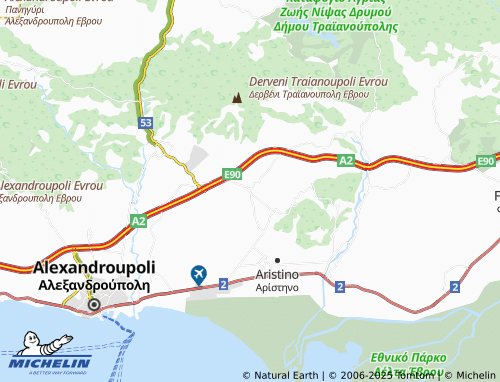 MICHELIN Doriko map - ViaMichelin