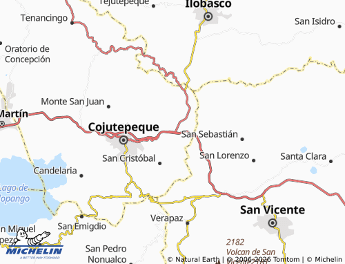 MICHELIN San Rafael Cedros map - ViaMichelin