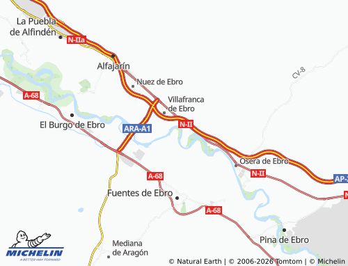 Mappa MICHELIN Mejana del Marqués - ViaMichelin