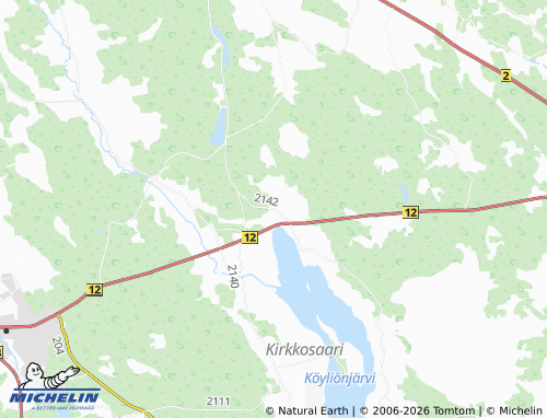 Carte MICHELIN Järvenpää - ViaMichelin