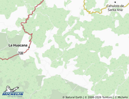 Mapa MICHELIN Mata de Plátano - ViaMichelin