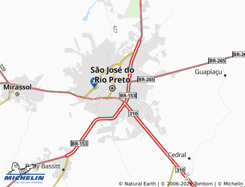 Mappa MICHELIN Parque Celeste - ViaMichelin