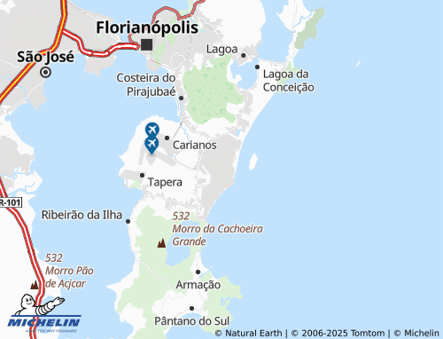 MICHELIN Campeche Leste map - ViaMichelin