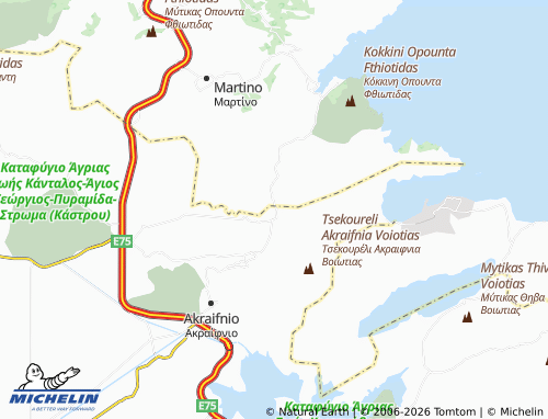 MICHELIN Agios Ioannis map - ViaMichelin