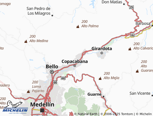 MICHELIN El Noral map - ViaMichelin
